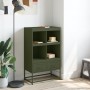Aparador de acero verde oliva 68x39x111,5 cm de , Aparadores - Ref: Foro24-846606, Precio: 116,87 €, Descuento: %