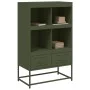 Aparador de acero verde oliva 68x39x111,5 cm von , Sideboards - Ref: Foro24-846606, Preis: 114,74 €, Rabatt: %