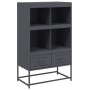 Aparador de acero antracita 68x39x111,5 cm de , Aparadores - Ref: Foro24-846604, Precio: 98,46 €, Descuento: %