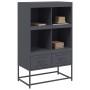 Aparador de acero antracita 68x39x111,5 cm de , Aparadores - Ref: Foro24-846604, Precio: 98,46 €, Descuento: %