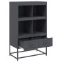 Aparador de acero antracita 68x39x111,5 cm de , Aparadores - Ref: Foro24-846604, Precio: 98,46 €, Descuento: %