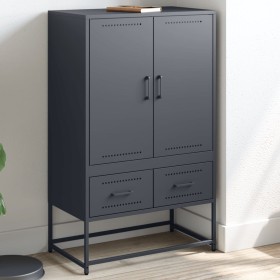 Aparador de acero antracita 68x39x111,5 cm de , Aparadores - Ref: Foro24-846610, Precio: 152,61 €, Descuento: %