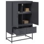 Aparador de acero antracita 68x39x111,5 cm by , Sideboards - Ref: Foro24-846610, Price: 152,61 €, Discount: %