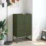 Cold-rolled steel sideboard in olive green 68x39x111.5 cm by , Sideboards - Ref: Foro24-846612, Price: 150,78 €, Discount: %