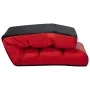 Folding red synthetic leather floor lounger by vidaXL, Daybeds - Ref: Foro24-325250, Price: 137,38 €, Discount: %
