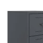 Mesitas de noche 2 unidades acero gris antracita 36x39x43,5 cm by , Nightstands - Ref: Foro24-846631, Price: 98,19 €, Discoun...