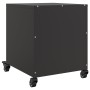 Mesitas de noche 2 uds acero negra 36x39x43,5 cm by , Nightstands - Ref: Foro24-846627, Price: 94,37 €, Discount: %