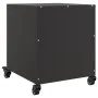 Mesitas de noche 2 uds acero negra 36x39x43,5 cm de , Mesitas de noche - Ref: Foro24-846627, Precio: 93,48 €, Descuento: %