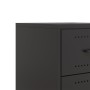 Mesitas de noche 2 uds acero negra 36x39x43,5 cm by , Nightstands - Ref: Foro24-846627, Price: 94,37 €, Discount: %