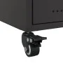 Mesitas de noche 2 uds acero negra 36x39x43,5 cm de , Mesitas de noche - Ref: Foro24-846627, Precio: 93,48 €, Descuento: %