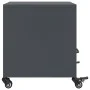 Mesita de noche acero gris antracita 36x39x43,5 cm de , Mesitas de noche - Ref: Foro24-846708, Precio: 45,23 €, Descuento: %