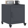 Mesitas de noche 2 unidades acero gris antracita 36x39x43,5 cm de , Mesitas de noche - Ref: Foro24-846619, Precio: 75,43 €, D...