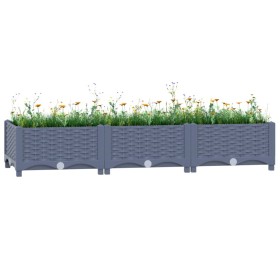 Polipropylenbeet 120x40x23 cm von vidaXL, Töpfe und Pflanzgefäße - Ref: Foro24-310399, Preis: 45,64 €, Rabatt: %