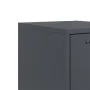 Mesitas de noche 2 unidades acero gris antracita 36x39x43,5 cm de , Mesitas de noche - Ref: Foro24-846619, Precio: 74,78 €, D...