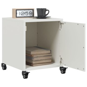 Mesitas de noche 2 unidades acero blanco 36x39x43,5 cm von , Nachttische - Ref: Foro24-846625, Preis: 75,49 €, Rabatt: %