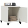 Mesitas de noche 2 unidades acero blanco 36x39x43,5 cm by , Nightstands - Ref: Foro24-846625, Price: 75,49 €, Discount: %