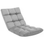 Graue, klappbare Bodenliege aus Mikrofaser von vidaXL, Tagesbetten - Ref: Foro24-325254, Preis: 79,94 €, Rabatt: %