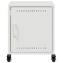 Mesitas de noche 2 unidades acero blanco 36x39x43,5 cm by , Nightstands - Ref: Foro24-846625, Price: 75,49 €, Discount: %