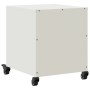 Mesitas de noche 2 unidades acero blanco 36x39x43,5 cm by , Nightstands - Ref: Foro24-846625, Price: 75,49 €, Discount: %