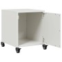Mesitas de noche 2 unidades acero blanco 36x39x43,5 cm by , Nightstands - Ref: Foro24-846625, Price: 75,49 €, Discount: %