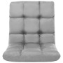 Gray microfiber folding floor lounger by vidaXL, Daybeds - Ref: Foro24-325254, Price: 76,44 €, Discount: %