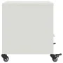 Mesitas de noche 2 unidades acero blanco 36x39x43,5 cm by , Nightstands - Ref: Foro24-846715, Price: 80,49 €, Discount: %