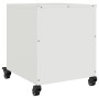Nachttische, 2 Stück, weißer Stahl, 36x39x43,5 cm. von , Nachttische - Ref: Foro24-846715, Preis: 81,28 €, Rabatt: %