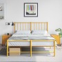 Mesitas de noche 2 uds acero amarillo mostaza 36x39x43,5 cm de , Mesitas de noche - Ref: Foro24-846633, Precio: 99,14 €, Desc...