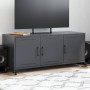 TV-Möbel aus anthrazitgrauem Stahl, 100,5x39x43,5 cm. von , TV-Möbel - Ref: Foro24-846646, Preis: 98,47 €, Rabatt: %