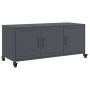 TV-Möbel aus anthrazitgrauem Stahl, 100,5x39x43,5 cm. von , TV-Möbel - Ref: Foro24-846646, Preis: 98,47 €, Rabatt: %