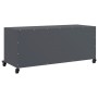 TV-Möbel aus anthrazitgrauem Stahl, 100,5x39x43,5 cm. von , TV-Möbel - Ref: Foro24-846646, Preis: 98,47 €, Rabatt: %