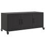 Mueble para TV acero negro 100,5x39x43,5 cm de , Muebles TV - Ref: Foro24-846644, Precio: 104,36 €, Descuento: %