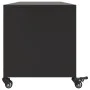 Fernsehmöbel aus schwarzem Stahl 100,5x39x43,5 cm von , TV-Möbel - Ref: Foro24-846644, Preis: 103,77 €, Rabatt: %