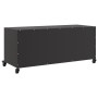 Mueble para TV acero negro 100,5x39x43,5 cm de , Muebles TV - Ref: Foro24-846644, Precio: 104,36 €, Descuento: %