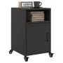 Mesitas de noche 2 unidades acero negra 36x39x59 cm by , Nightstands - Ref: Foro24-846717, Price: 78,64 €, Discount: %