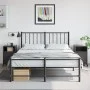 Mesitas de noche 2 unidades acero negra 36x39x59 cm by , Nightstands - Ref: Foro24-846717, Price: 78,64 €, Discount: %