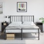 Nachttische, 2 Stück, schwarz, aus Stahl, 36x39x59 cm. von , Nachttische - Ref: Foro24-846717, Preis: 79,39 €, Rabatt: %
