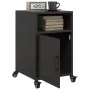 Mesitas de noche 2 unidades acero negra 36x39x59 cm by , Nightstands - Ref: Foro24-846717, Price: 78,64 €, Discount: %
