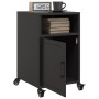 Nachttische, 2 Stück, schwarz, aus Stahl, 36x39x59 cm. von , Nachttische - Ref: Foro24-846717, Preis: 79,39 €, Rabatt: %