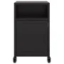 Mesitas de noche 2 unidades acero negra 36x39x59 cm by , Nightstands - Ref: Foro24-846717, Price: 78,64 €, Discount: %