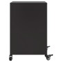 Nachttische, 2 Stück, schwarz, aus Stahl, 36x39x59 cm. von , Nachttische - Ref: Foro24-846717, Preis: 79,39 €, Rabatt: %