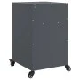 Mesita de noche acero gris antracita 36x39x59 cm de , Mesitas de noche - Ref: Foro24-846720, Precio: 47,04 €, Descuento: %