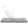 Gray microfiber folding floor lounger by vidaXL, Daybeds - Ref: Foro24-325254, Price: 79,94 €, Discount: %
