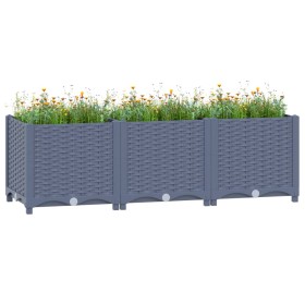 Polypropylene flower bed 120x40x38 cm by vidaXL, Pots and planters - Ref: Foro24-310403, Price: 56,16 €, Discount: %