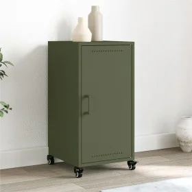 Olivgrüner Stahlschrank 36x39x72 cm von , Sideboards - Ref: Foro24-846678, Preis: 79,05 €, Rabatt: %