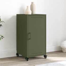 Olivgrüner Stahlschrank 36x39x72 cm von , Sideboards - Ref: Foro24-846678, Preis: 78,88 €, Rabatt: %