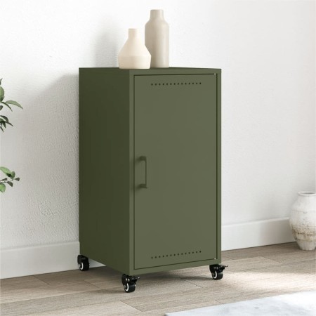 Aparador de acero verde oliva 36x39x72 cm de , Aparadores - Ref: Foro24-846678, Precio: 78,81 €, Descuento: %