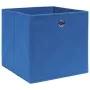 Storage boxes 10 pcs blue non-woven fabric 28x28x28 cm by vidaXL, Storage baskets - Ref: Foro24-325197, Price: 41,45 €, Disco...
