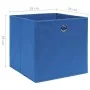 Storage boxes 10 pcs blue non-woven fabric 28x28x28 cm by vidaXL, Storage baskets - Ref: Foro24-325197, Price: 41,45 €, Disco...