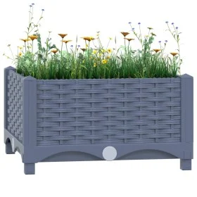 Polypropylene flower bed 40x40x23 cm by vidaXL, Pots and planters - Ref: Foro24-310397, Price: 27,90 €, Discount: %